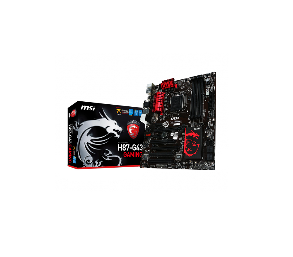 MSI H87G43 GAMING Socket LGA1150 Intel H87 Epress Chipset ATX System